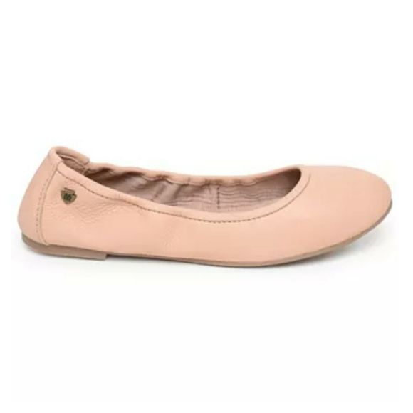 Minnetonka Anna Ballet Flats‎ Shoes Blush Size 6 - Picture 2 of 12